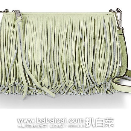 Rebecca Minkoff 官网:瑞贝卡明可弗 Finn 时尚真皮流苏斜挎包 原价5,现,到手仅¥465