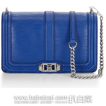 Rebecca Minkoff官网:瑞贝卡明可弗 女士love系列大号真皮斜挎包 香包款 原价5,现8,用码5折历史新低,到手¥769