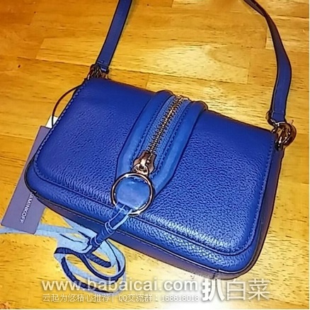 Rebecca Minkoff 官网:瑞贝卡明可弗 2016年新款Mini Mara 女士牛皮挎包 原价5,现,到手仅¥465