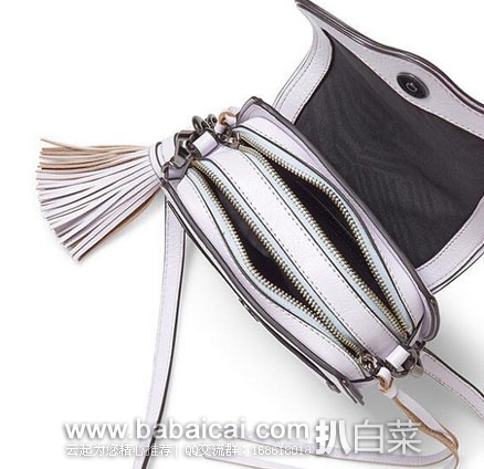 Rebecca Minkoff 瑞贝卡明可弗 女士 小号 真皮斜挎包 原价5,现新低.23,直邮含税到手仅¥592