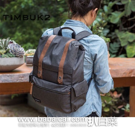 Timbuk2 天霸 Sunset Pack 时尚翻盖双肩背包 6PM:Timbuk2 天霸 Sunset 中性款 时尚翻盖双肩背包 原价9,现5折.99,新低