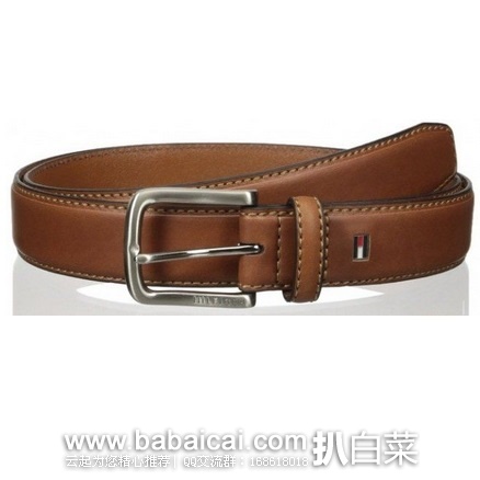 TOMMY HILFIGER 汤米希尔费格 男士真皮皮带 原价$55,现历史新低$15.95,直邮含税到手约¥140