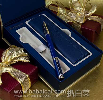 英国亚马逊：法国产，送礼佳品！WATERMAN 威迪文 Perspective 远景钢笔 3.8折47.5