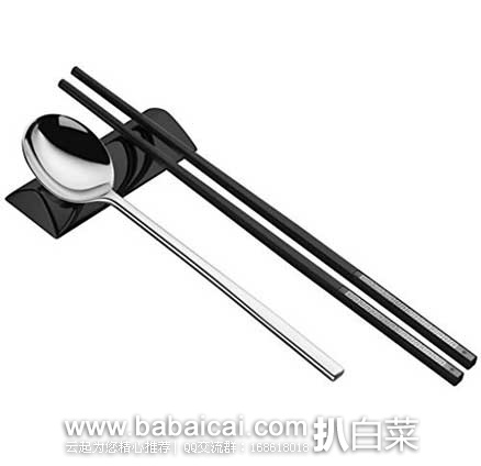 WMF 1294016200 Chopsticks Set 3 Pieces Black 完美福筷子3件套 西班牙亚马逊:WMF 完美福 Chopsticks Set 3 筷子3件套 (原价€17,现降至€8.97),直邮自动退税实付€7.41