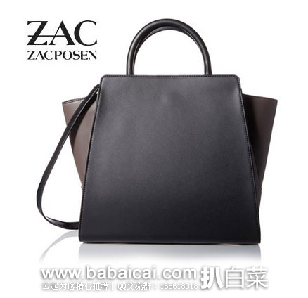 ZAC Zac Posen 扎克·珀森 Eartha 系列 女款 真皮蝙蝠包 ZAC Zac Posen 扎克·珀森 Eartha 系列 女款 真皮蝙蝠包 原价5,现3.2折售价9.12