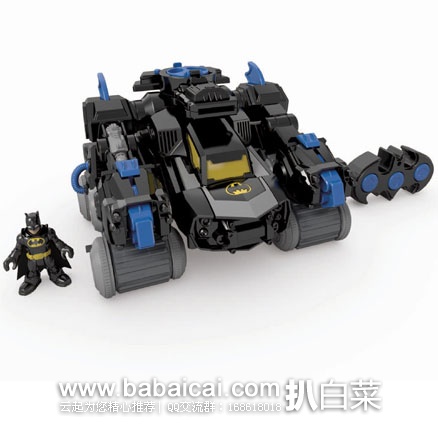 Fisher-Price 费雪 遥控声光 蝙蝠侠机器战车