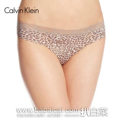 Calvin Klein 女士 蕾丝 无痕豹纹丁字裤 Calvin Klein 女士 蕾丝 无痕豹纹丁字裤 原价,现降至.85