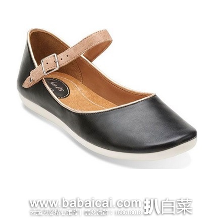 英国亚马逊:Clarks 其乐 女士浅口平底羊皮休闲鞋 原价£55,现£27.5,直邮退税实付£22.92,直邮含税到手仅¥297,国内¥999