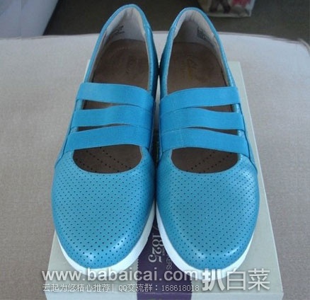 Clarks 其乐Daelyn City 女士 真皮 厚底休闲鞋 6PM:Clarks 其乐Daelyn City 女士 真皮 厚底增高休闲鞋 原价0,现降至3折.99