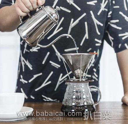 E-PRANCE 不锈钢细口手冲咖啡壶 650ml