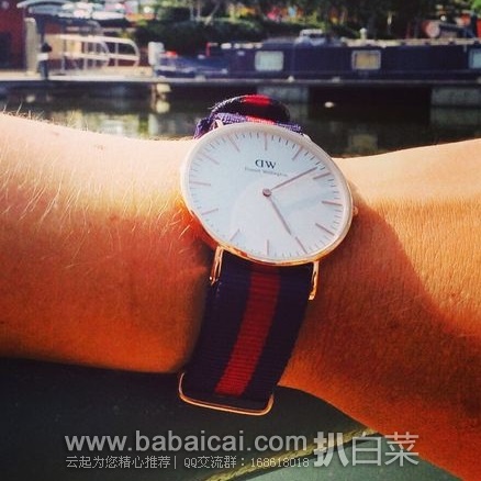 英国亚马逊:Daniel Wellington 丹尼尔惠灵顿 0501DW 时尚腕表 原价£129,现£56.61,直邮退税实付£47.18,直邮到手仅¥504