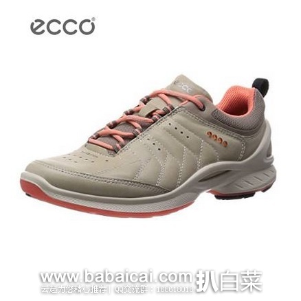 英国亚马逊:ECCO 爱步 女士 户外 牦牛皮缓震运动鞋 原价£130,现£65,直邮退税实付£54.17 ,直邮到手¥614,国内¥2399