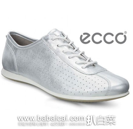 6PM：ECCO 爱步 触感 女士休闲运动鞋 原价$150，现降至4折$60