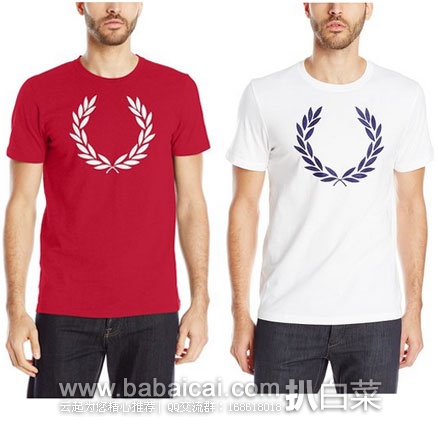 Fred Perry 弗莱德.派瑞 男士 纯棉圆领T恤 Fred Perry 弗莱德.派瑞 男士 纯棉圆领T恤 原价,现降至4.7折.84
