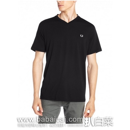 Fred Perry 弗莱德派瑞 Classic 男士纯棉T恤 原价$70,现历史新低$24.15,直邮含税到手¥201
