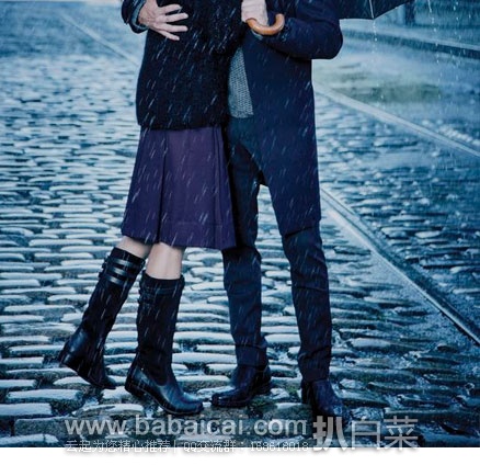 6PM:Hush Puppies 暇步士 女士真皮拼接长靴 原价9,现3折.7