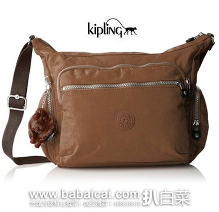 英国亚马逊:KIPLING 吉普林 Gabbie Cross-Body Bag 女士 单肩包 原价£90,现降至£28.95,直邮退税后£24.15