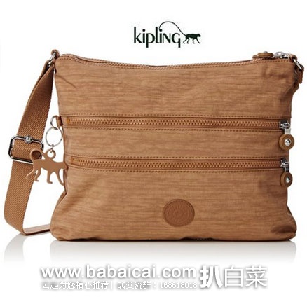 法国亚马逊:KIPLING 吉普林 大号斜挎包 降至€24.71,直邮退税后€20.59