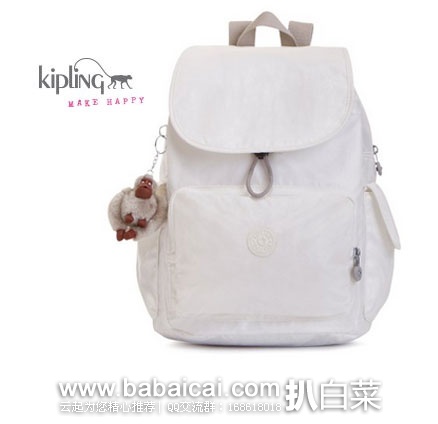 Kipling 吉普林 Ravier 休闲双肩背包 Kipling 吉普林 Ravier 休闲双肩背包 原价4,现特价.07