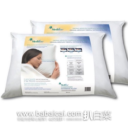 亚马逊中国: 镇店之宝,Mediflow纤维填充医疗级安眠水枕,¥299元包邮