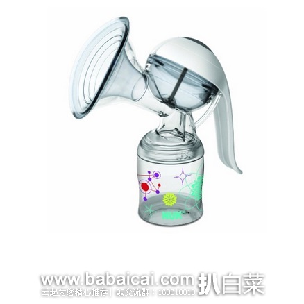 亚马逊海外购：NUK Expressive 手动吸奶器 特价￥96.77，凑单直邮免运费，含税费到手￥109