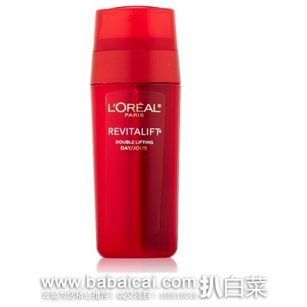 L’Oreal Paris 巴黎欧莱雅 RevitaLift 双效紧致抗皱乳液30ml 原价$18,现$13.99,用券8折+S&S后$10.49