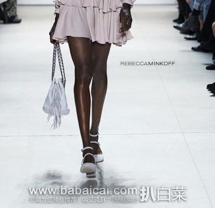 Rebecca Minkoff 瑞贝卡·明可弗 Fringe Bruni Bucket 女款 真皮流苏水桶包 原价5，现降至.17