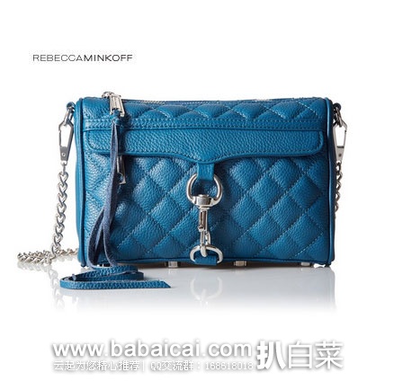 Rebecca Minkoff MINI MAC经典真皮菱格单肩包 原价5,现降至.15