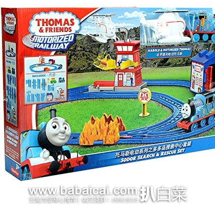 亚马逊中国:Thomas&Friends 托马斯和朋友 多多岛搜救中心套装 现¥219,优惠后¥119包邮