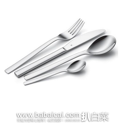 法国亚马逊:WMF 完美福 Set Sofia 不锈钢餐具24件套 现€58.99,直邮退税实付新低€49.16,直邮含税到手¥626