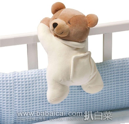 Prince Lionheart 模仿胎音/婴儿宝宝安抚睡熊 现特价,直邮无税到手约¥251元