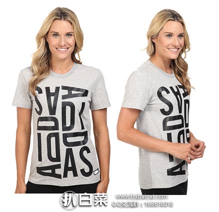 6PM:推荐 多款 adidas 阿迪达斯 男女运动休闲T恤,叠加9折码后更白菜了!