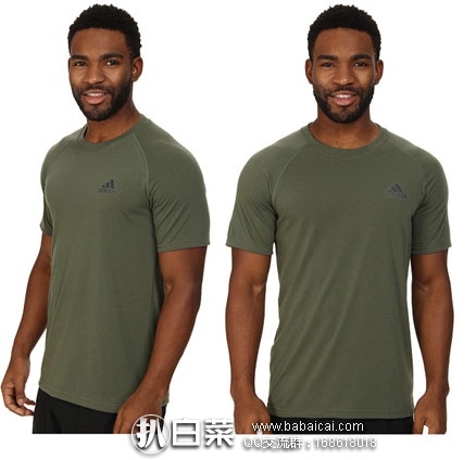6PM:推荐 多款 adidas 阿迪达斯 男女运动休闲T恤,叠加9折码后更白菜了!