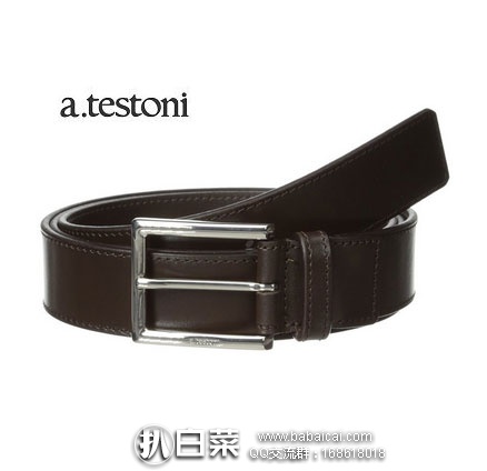 a.testoni Men's Lux Calf Belt 铁狮东尼 男士真皮腰带 a.testoni Men's Lux Calf Belt 铁狮东尼 男士真皮腰带 42码特价.46