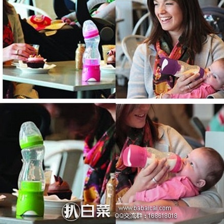 澳洲Pharmacyonline药房:B.Box 婴幼儿人体工学S型奶粉盒奶瓶 储奶+喂奶 240ml 特价AU.64,用码9折AU.79(¥86)