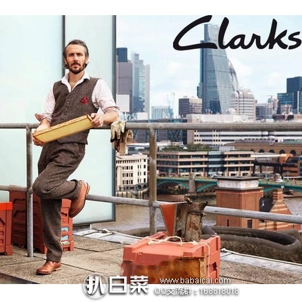 英国亚马逊:Clarks 其乐 Exton Walk 男士真皮德比牛津鞋 原价£85,现£44.99,直邮退税实付历史新低£37.49,直邮含税到手仅¥476