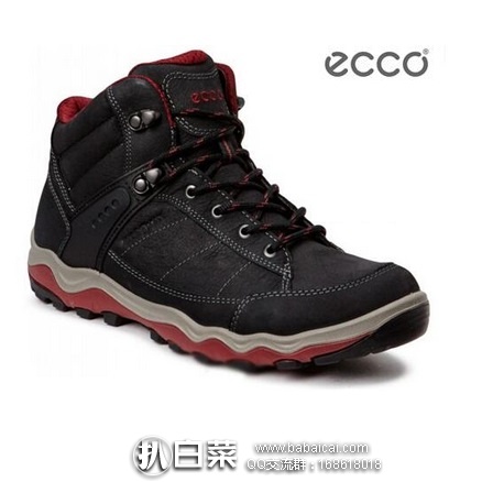 西班牙亚马逊:ECCO 爱步 Ulterra 女士牦牛皮中帮防水徒步靴 特价€78.49,直邮退税+用码减€10实付历史新低€54.87,直邮含税到手¥575,国内¥1999