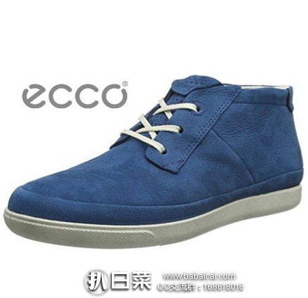 ECCO 爱步 达玛拉 女士 真皮休闲平底短靴