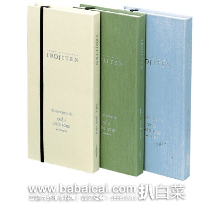 Tonbow 蜻蜓 Irojiten 色辞典 自然色彩铅笔 第一集