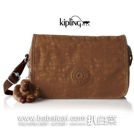 KIPLING 吉普林 Delphin N 女士斜挎包 英国亚马逊:KIPLING 吉普林 Delphin N 女士斜挎包 原价£60,现特价£22.03,直邮退税后£18.36
