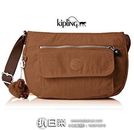 德国亚马逊：KIPLING 吉普林 SYRO 帆布挎包  降至€30.97，直邮退税后€26.03