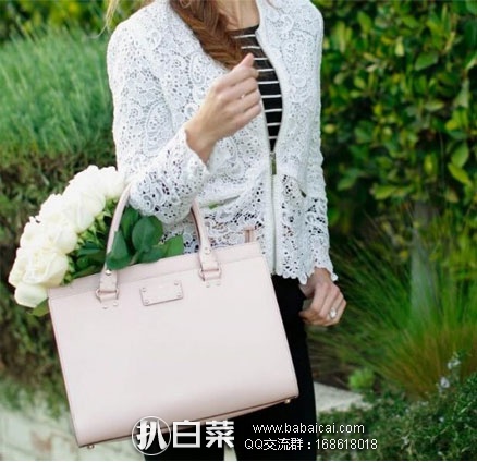 Kate Spade 凯特丝蓓官网:wellesley durham 女士真皮手提单肩包 原价5,现3.7折9