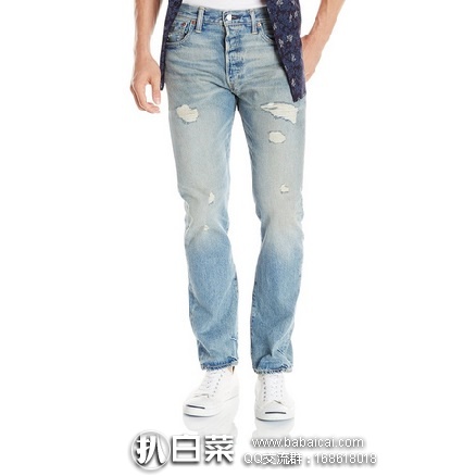 Levi's 李维斯 501男士直筒牛仔裤 原价,现好价.9,到手¥205