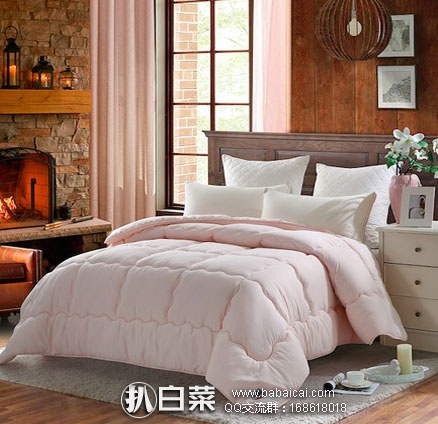 LOVO罗莱家纺官网:LOVO 艺芸四孔纤维冬被 特价¥179元包邮