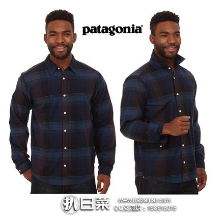 6PM：Patagonia 巴塔哥尼亚 男士抗皱透气衬衫 （原价$69，现降至$34.99），公码9折后新低$31.49