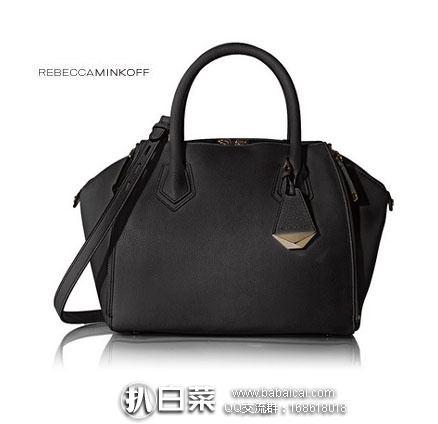 Rebecca Minkoff 瑞贝卡明可弗 女款 MINI 迷你 真皮手提包
