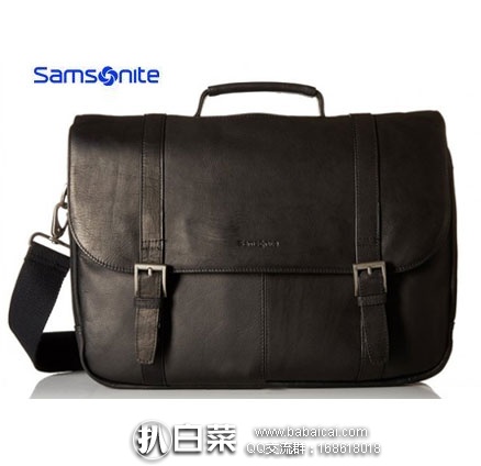 Samsonite 新秀丽 17英寸真皮复古公文包 Samsonite 新秀丽 17英寸真皮复古公文包 现降至.55