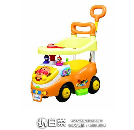 日本亚马逊:Pinocchio 面包超人婴儿学步车/手推车 好价6272日元(约¥410元)