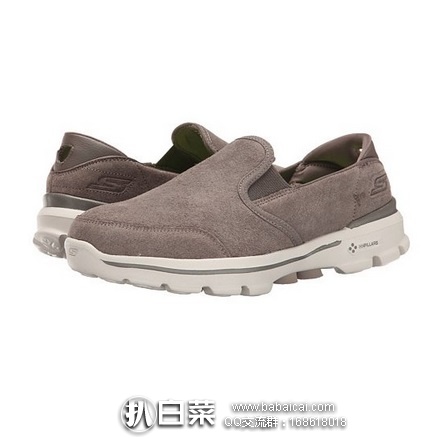 6pm：Skechers 斯凯奇 Go Walk 3 男子健步鞋 原价$70，现新低$28，到手￥255