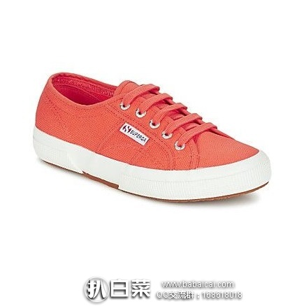 德国亚马逊:Superga 男女中性款 2750帆布鞋 原价€60,现€17.99,直邮退税实付新低€15.12,直邮含税到手仅¥230